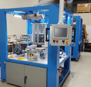 Laser Measurement with Trim & Flash Removal Machine Laser Measurement with Trim & Flash Removal Machine