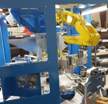Laser Measurement with Trim & Flash Removal Machine Laser Measurement with Trim & Flash Removal Machine