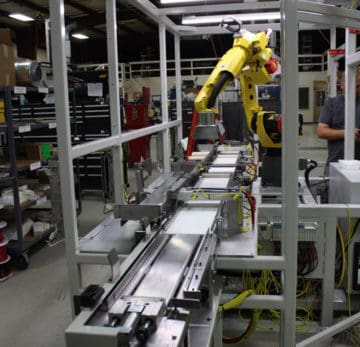 Robotic Packaging Process Robotic Packaging Process