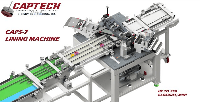 Captech CAP5-7 Lining Machine