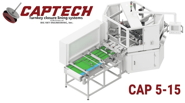Captech CAP 5-15 Lining Machine