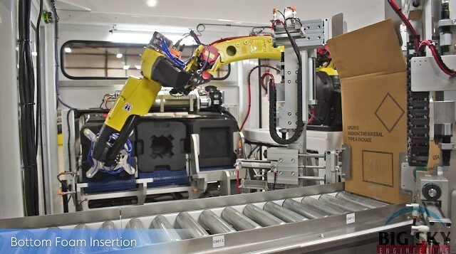 Container Packaging Machine Container Packaging Machine